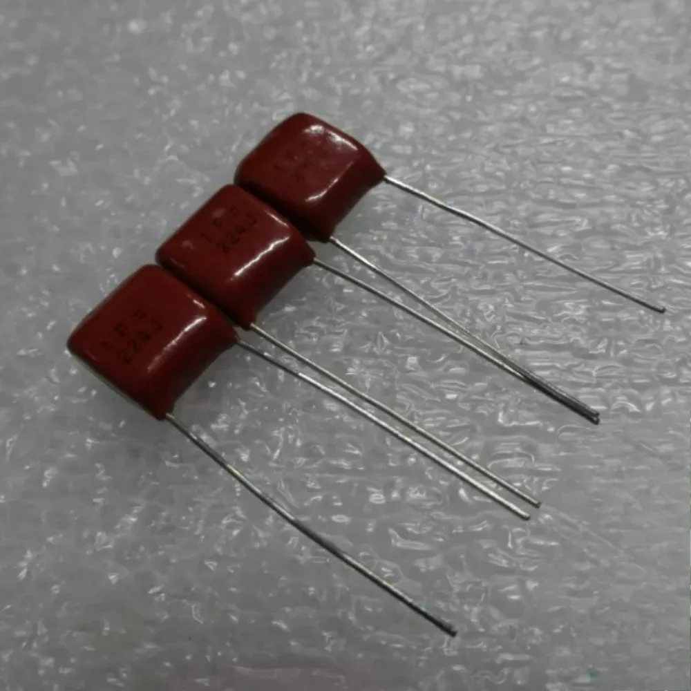 20pcs/lot 0.22uf 100V 220nF U22 224 Brand New 8mm Film Capacitor