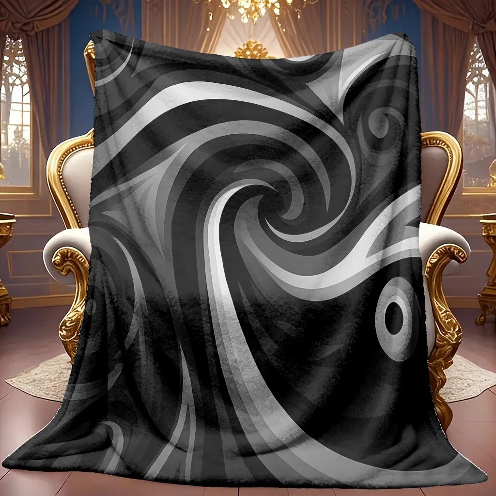 Festive Symmetrical Wing Motif Soft Throw Versatile Home Accent For Coffee Shop Office Supermarket Store Display