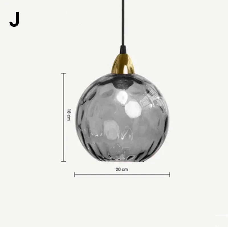 Moderne hanglamp met Scandinavisch gekleurd glas, kroonluchter voor woonkamer, eetkamer, slaapkamer, kamerdecoratie, huisdecoratie