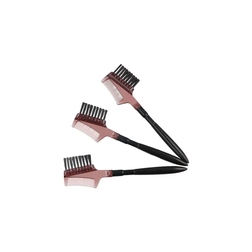 1/2/3Pcs Makeup Brush Single-head Smooth Eyebrow Brush Double Side Eyebrow Comb Eyelash Brush