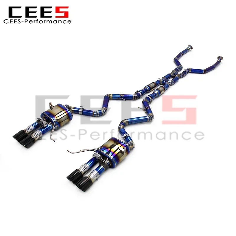 cees Tuning Catback Exhaust for BMW M3 E90 E92 E93 4.0L 2007-2013 Performance Titanium Control Valve Exhaust System Assembly