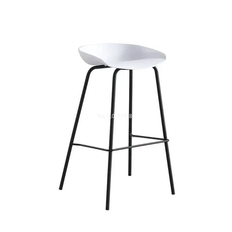 

Nordic modern minimalist bar chair bar chair home island table plastic high stool counter stool banqueta alta de cozinha chairs