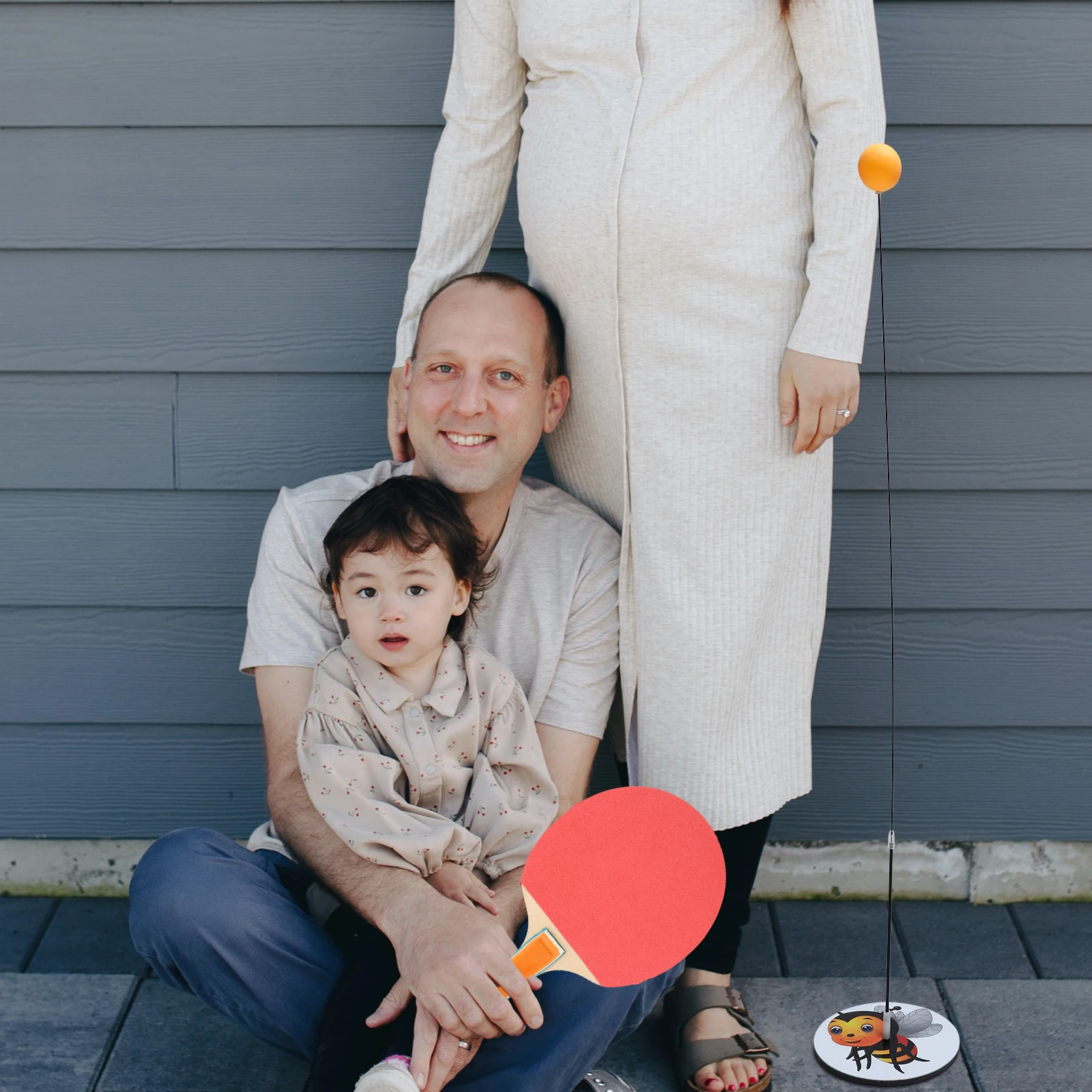 

1 set 1 Set Durable Table Tennis Training Device Elastic Pong Racket Set For s Indoor Outdoor Skill Reflex