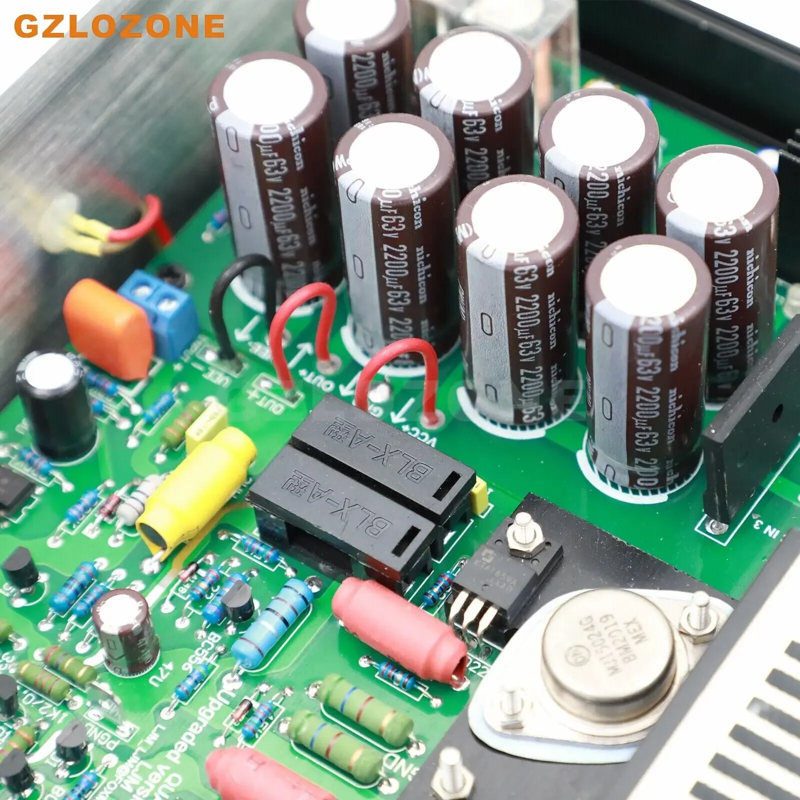 Hifi 80W Mono Class AB Power Amplifier Base On QUAD405 Amp