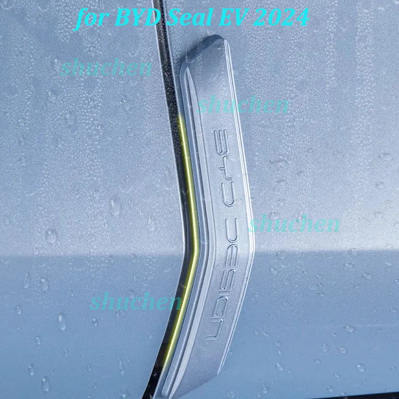 

Car Door Bumper Strip for BYD Seal EV 2024 Anti-collision Border Anti-scratch Protective ABS Trim Exterior Accessories