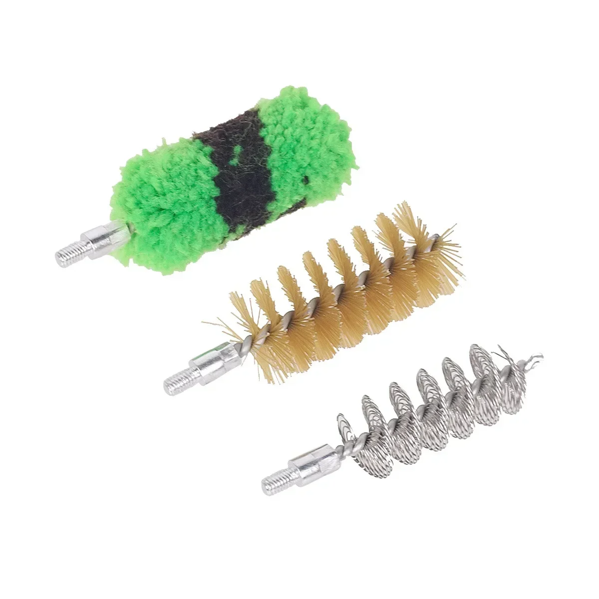 6 قطعة/المجموعة 12/16/20/410 GA قياس بندقية تنظيف عدة قضيب فرشاة بندقية مسدس أنبوب برميل تنظيف أداة الصيد اكسسوارات #6