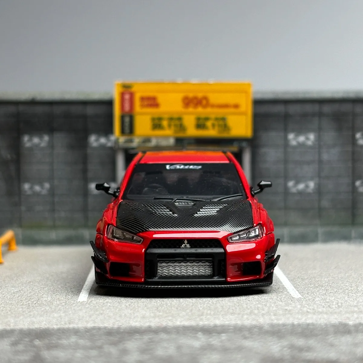 1:64 Scale Lancer EVO X Alloy Car Model Ornaments