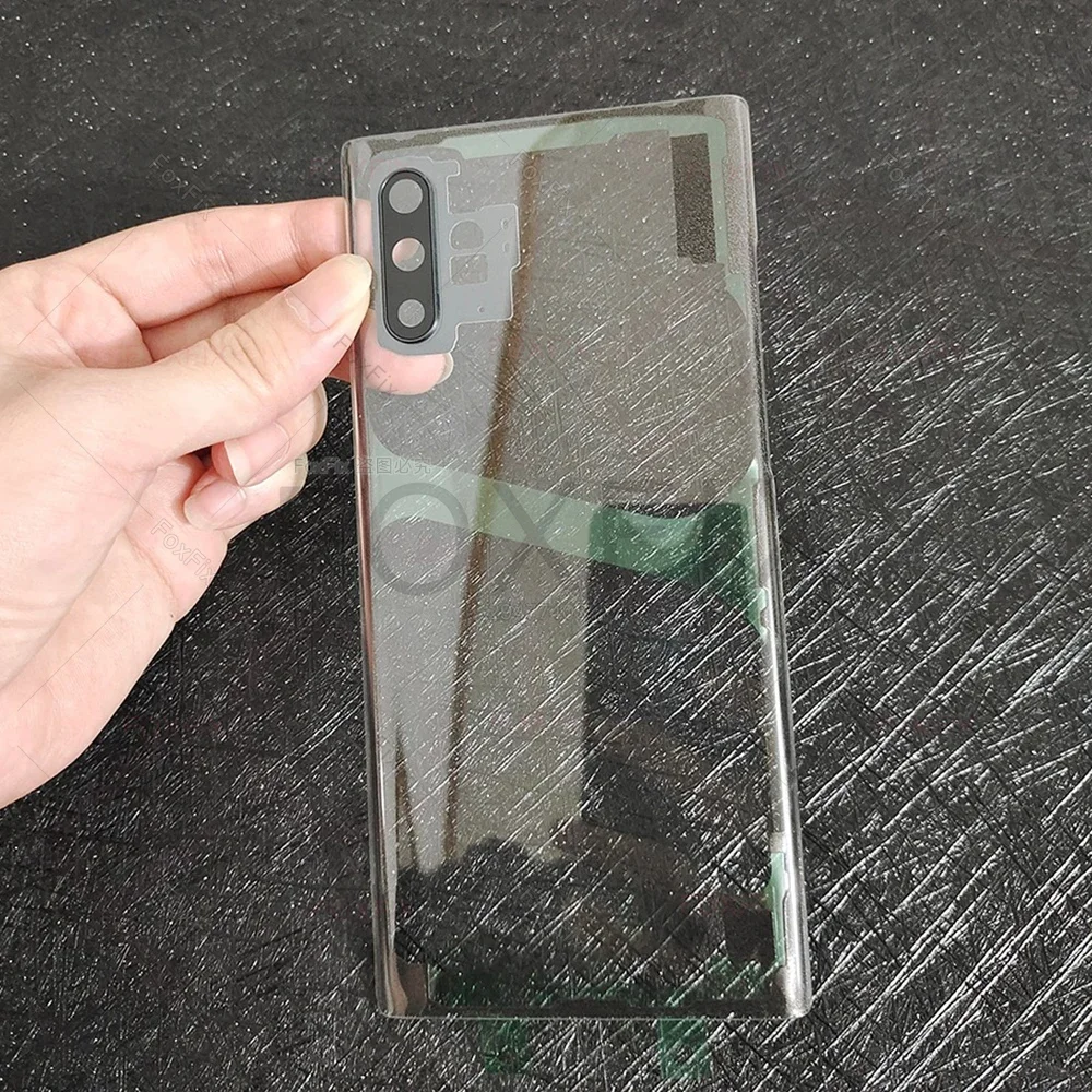 Batterij Achterkant Plakstrip – Voor Note 10 Plus N975 & N976 – 3 Stuks, Dubbelzijdig, Met Schoonmaaksetje
