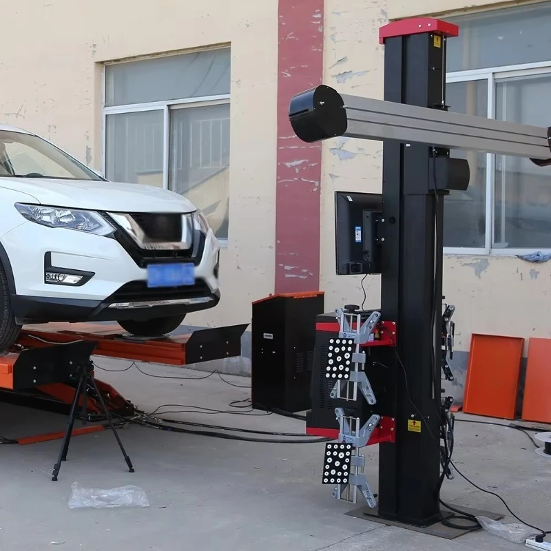 Wheel Alignment 3D Wheel Aligner for 4 Post Car Lift Wheel Alignment Equipment Auto Repair Lifting Machine Free Database Upgrade
