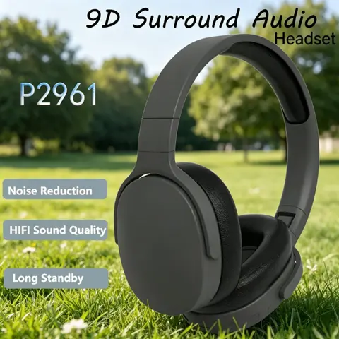 Écouteurs sans fil Bluetooth 5.3 P2961, écouteurs originaux pour Samsung Iphone, casque stéréo HIFI, écouteurs de jeu avec microphone