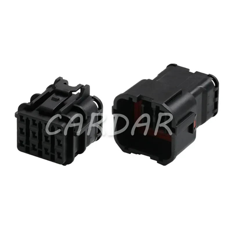 1 Set 12 Pin MG640348 MG610346-5 Excavator Accelerator Pedal Motor Wire Socket AC Assembly Auto Cable Plug Waterproof Connector