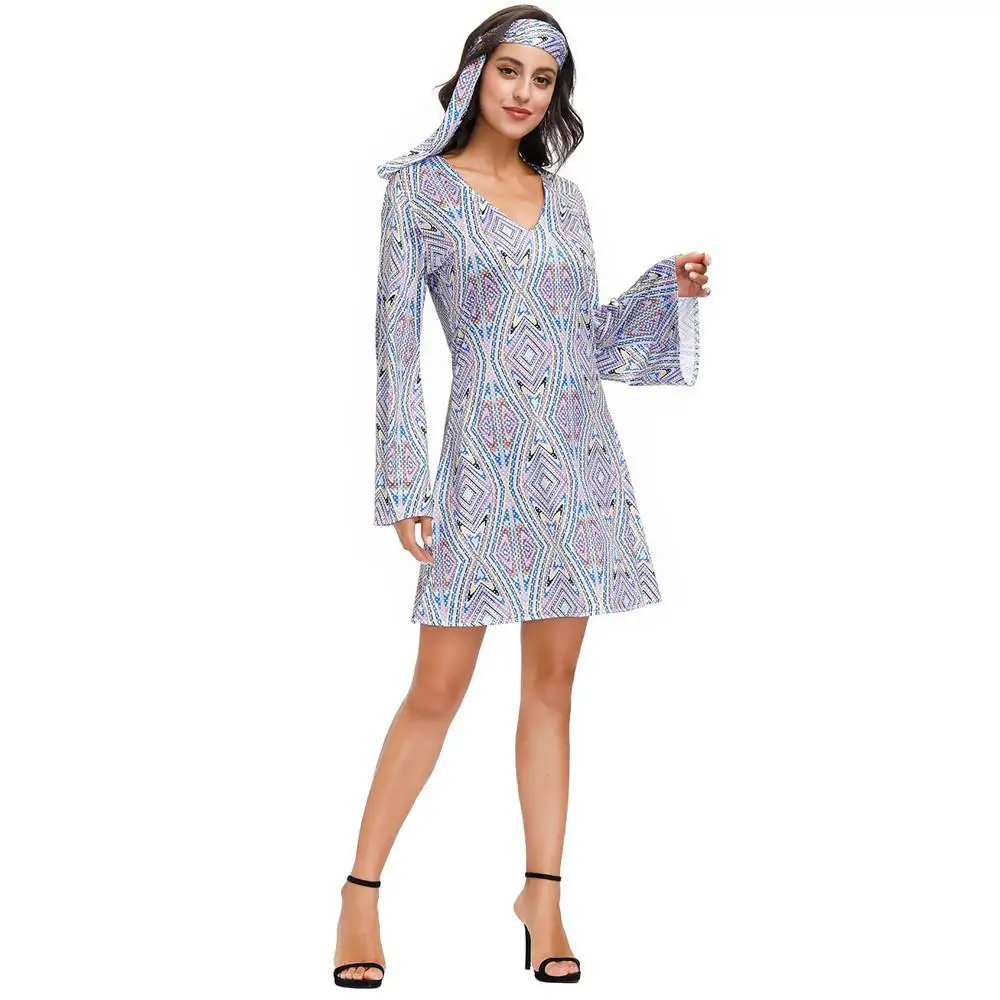 Traje de palco árabe loween retro discoteca desempenho roupas cosplay ow outfit cusizável feminino étnico faion