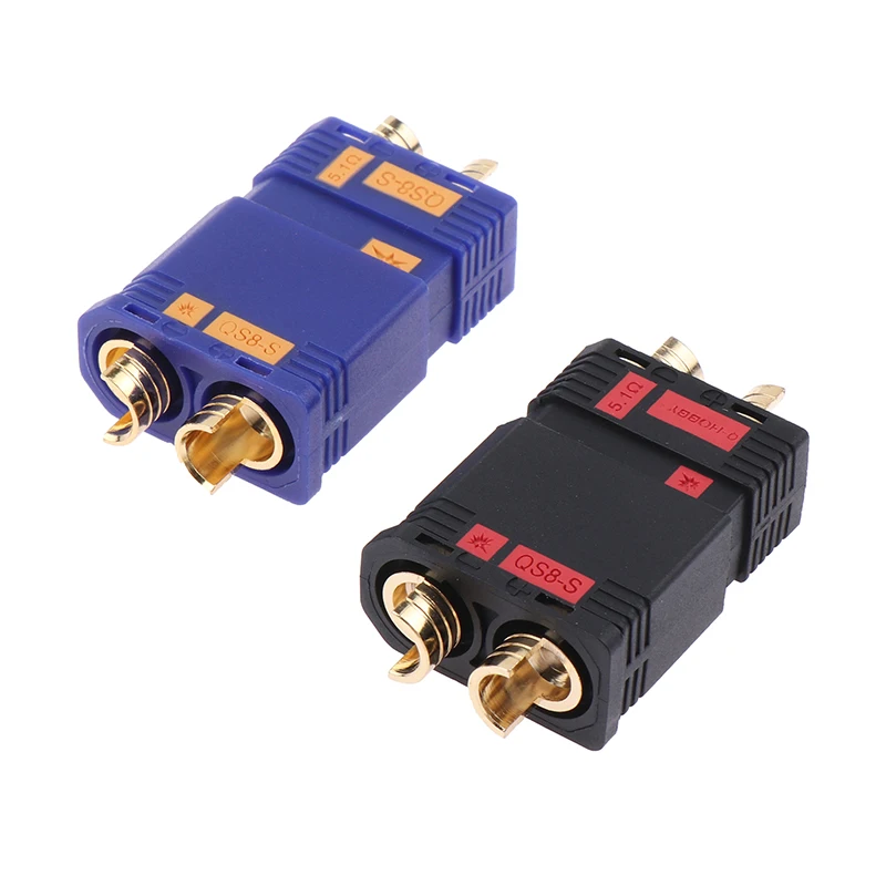 QS8-S Heavy Duty Battery Connector Anti-Spark Gold Connector Large Power Plug For RC Plant Protection Drone Car Model