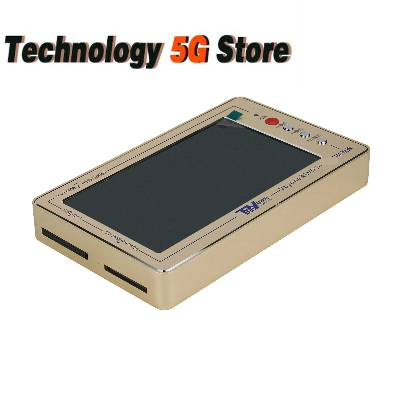 TV160 7세대 메인보드 테스터 도구 LCD 디스플레이 Vbyone LVDS-HDMI 호환 변환기 + 7 어댑터 보드