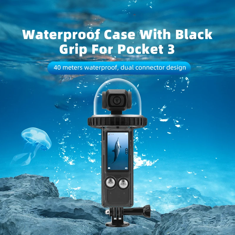 

40M Diving Waterproof Case for DJI OSMO POCKET 3, Anti - Fog Gimbal Camera Protective Cover