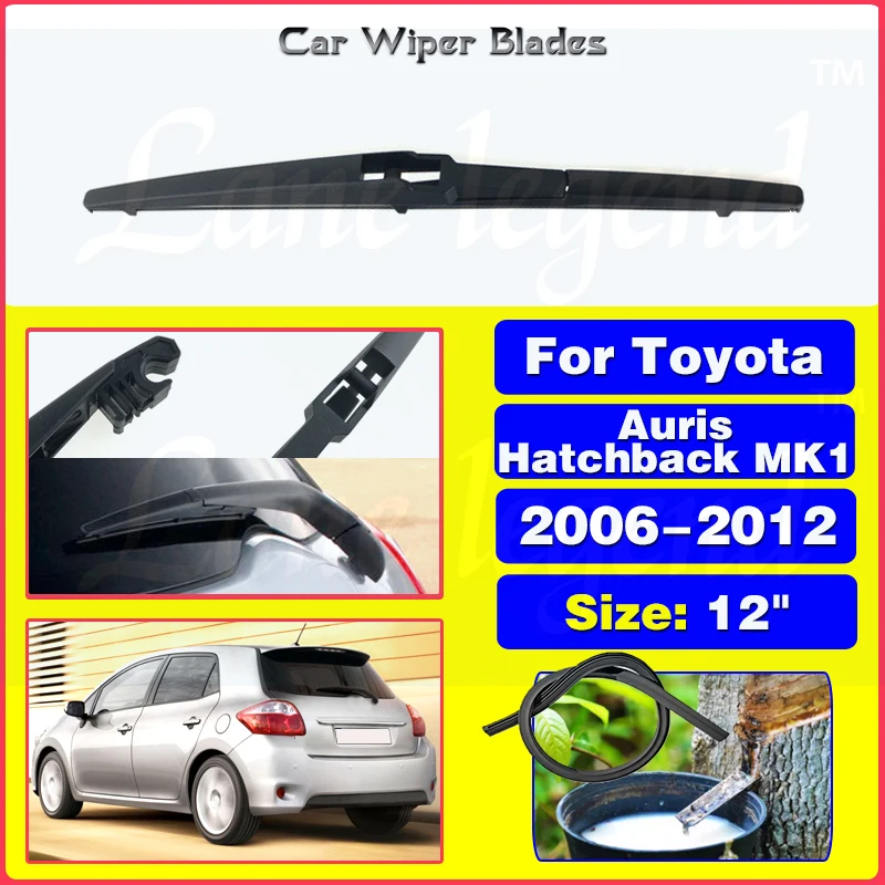 

For Toyota Auris Hatchback MK1 2006-2012 12" Rear Windshield Windscreen Washer Wiper Blade Car Accessories Accsesories