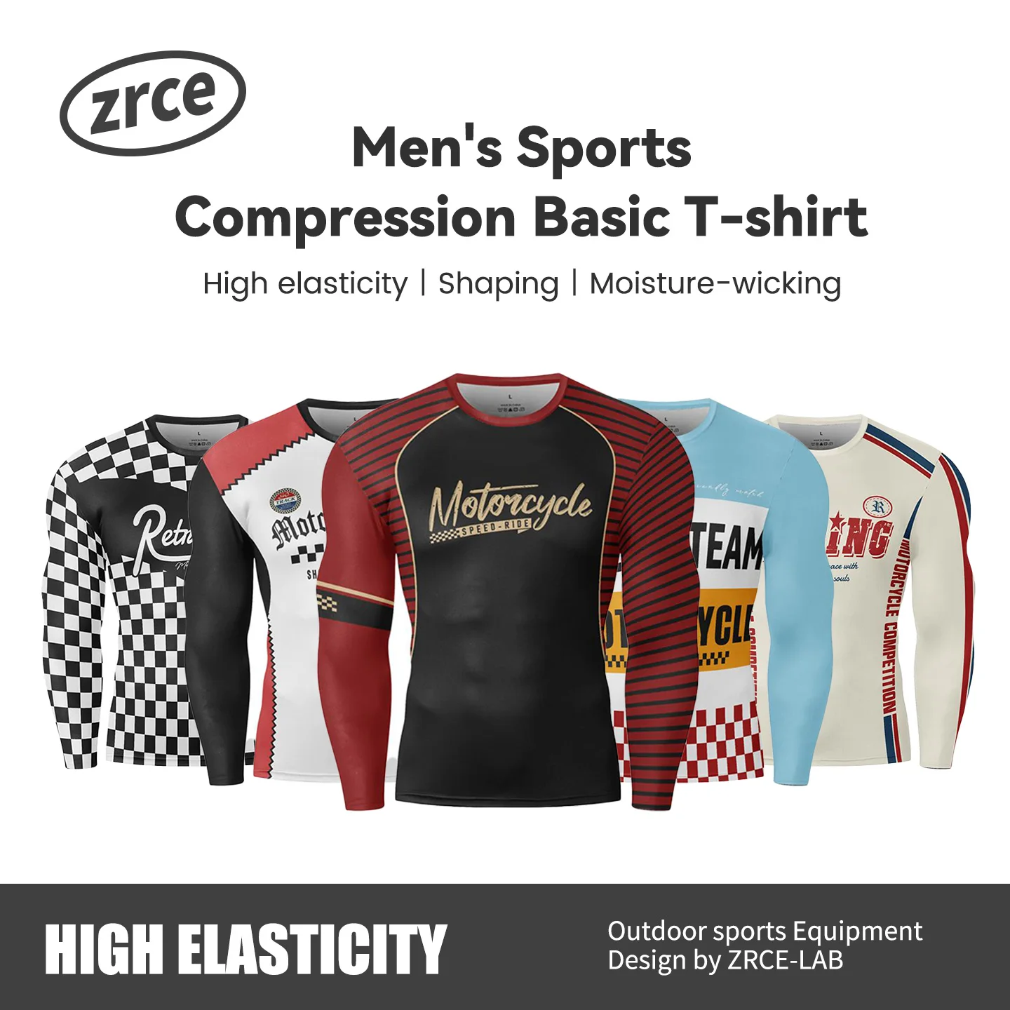 

Men's Professional Seamless Fitness Clothing Breathable Quick-Dry Moisture-Wicking Tight Cycling Outdoor Long Sleeve T-Shirt