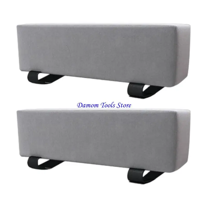 57BE Soft Armrest Protectors Office Chair Additions Long Lasting Comfort Elbow Pillows