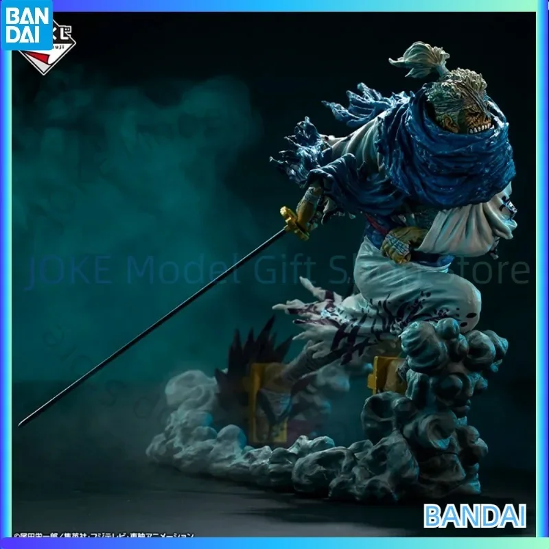 BANDAI Ichiban Kuji One Piece EX Bushido No Keifu Busho Showdown Roronoa Zoro Dracule Mihawk Shimotsuki Ryuma figuras de Anime
