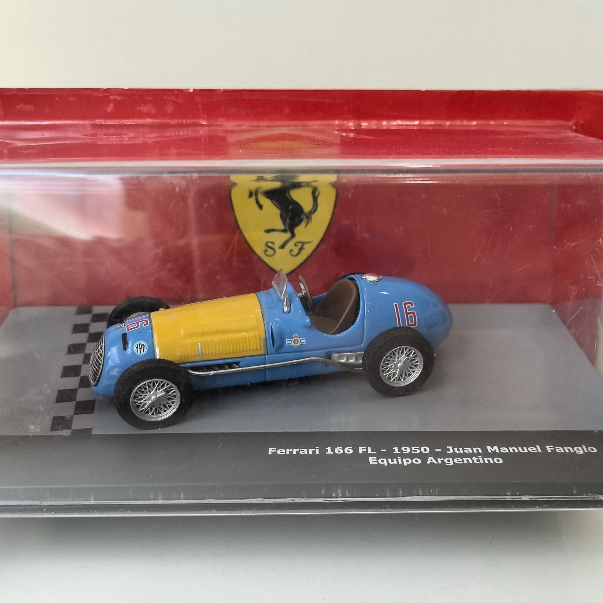 Diecast IXO 1/43 Scale 166 FL # 16 1950 F1 Racing K1 Alloy Car Model