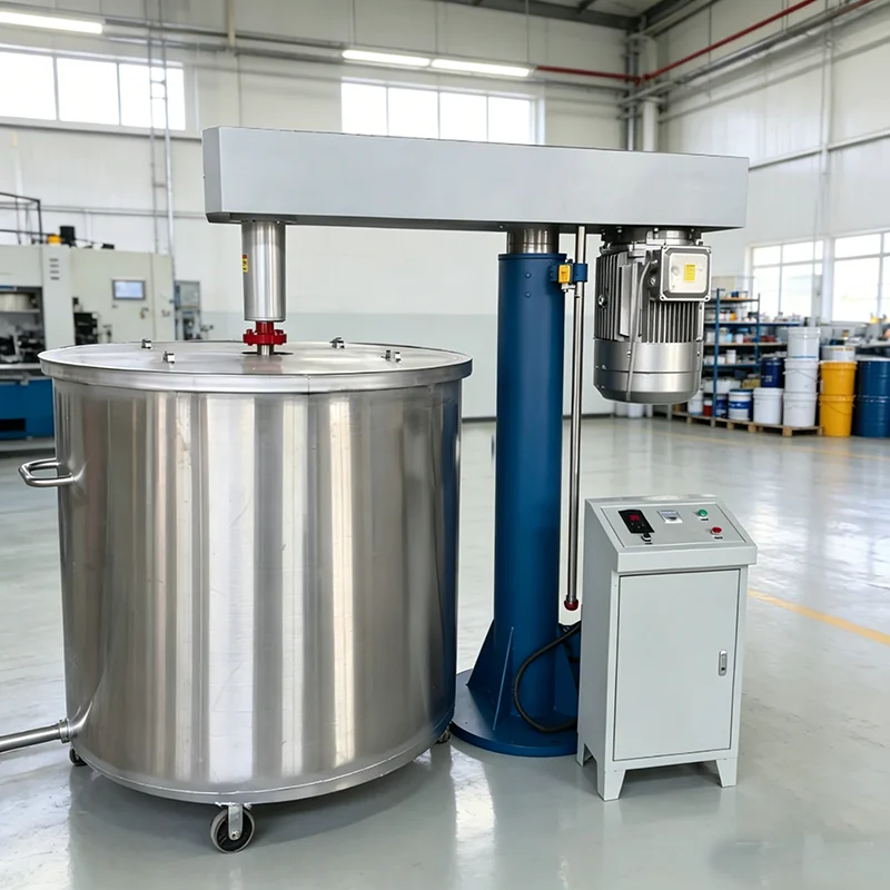 High Speed Disperser Mixer Industrial Pigment Paste Stirring Equipment