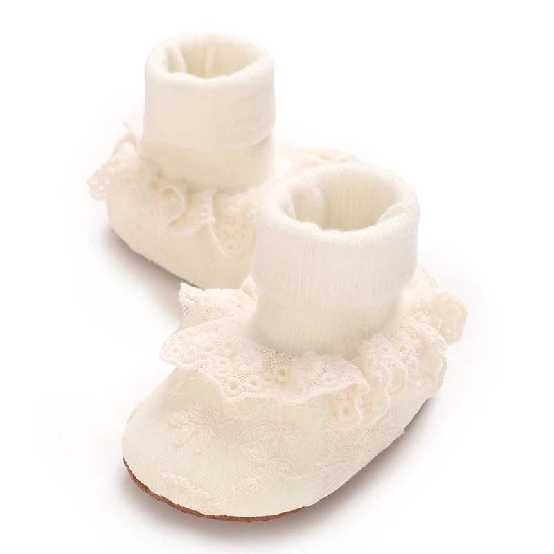 

Cute Spring and Autumn Girl Baby Socks 0-18M Newborn Baby Bow Socks Baby Socks Anti slip Soft Cotton Floor Socks Shoes