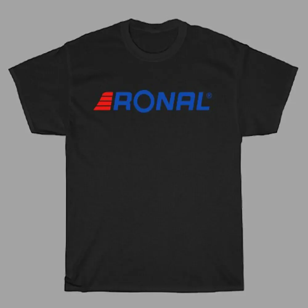 Ronal Tuning Car Tuner Racing Men's Black T Shirt Size S 3XL