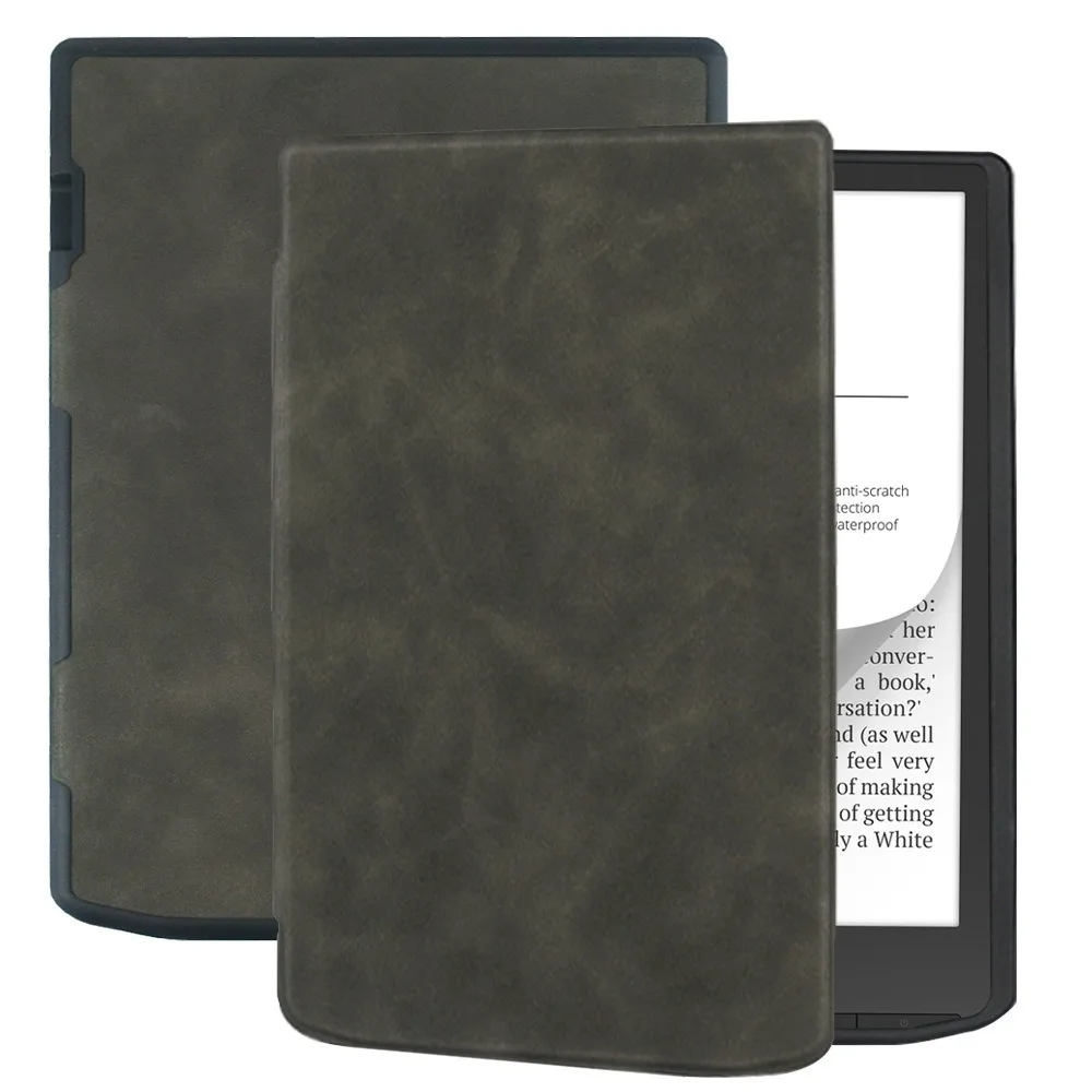 

Подходит для Pocketbook InkPad Color 3, мягкий чехол для электронной книги, защитный кожаный чехол из ТПУ, цвет3, магнитная присоска