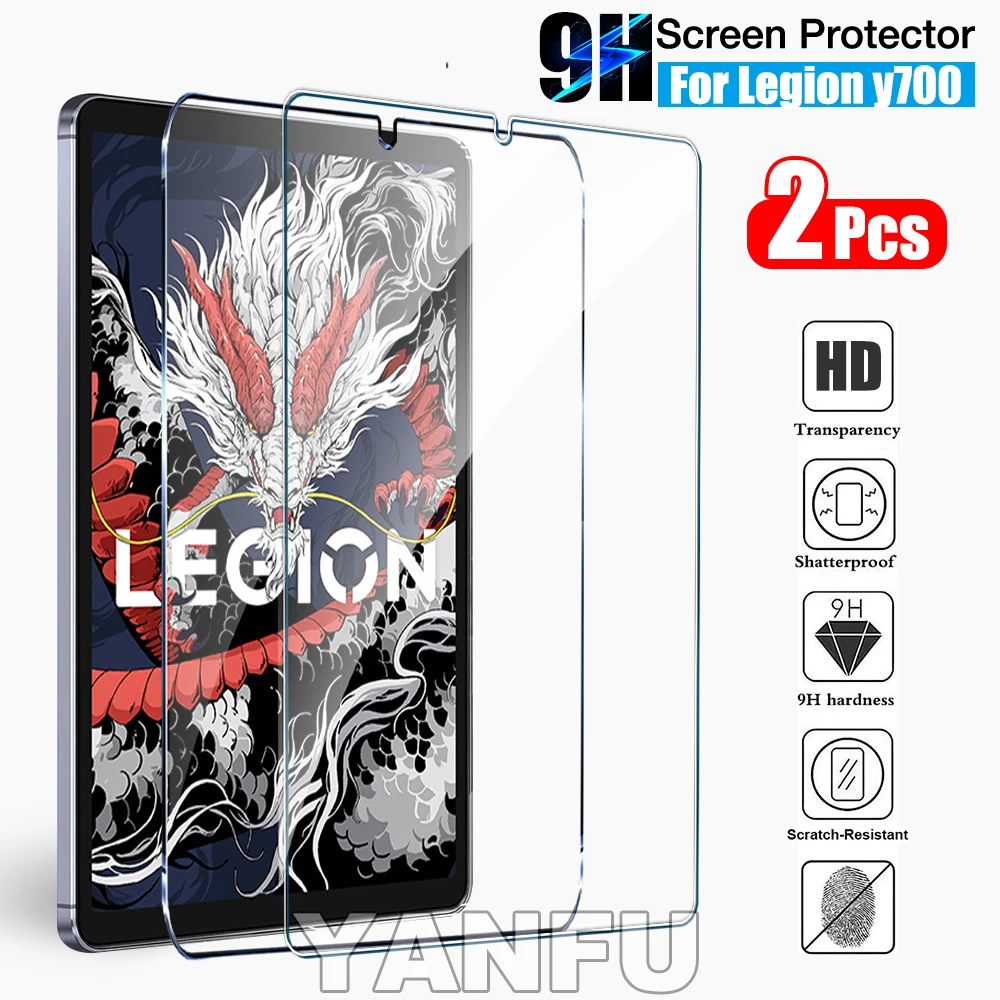 

2 шт. закаленное стекло для Lenovo Legion Y700 2025, 8,8-дюймовая защитная пленка для экрана Legion Y700 3-го и 2-го поколения 2023 года