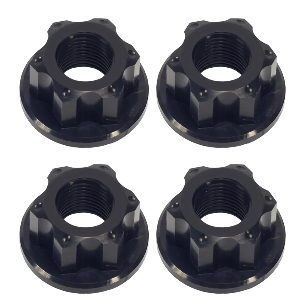 

Bicycle Maintenance Bicycle Hub Nuts 7075 Aluminum Alloy 7075 Aluminum Axle Nut Component Fit For Folding Bikes