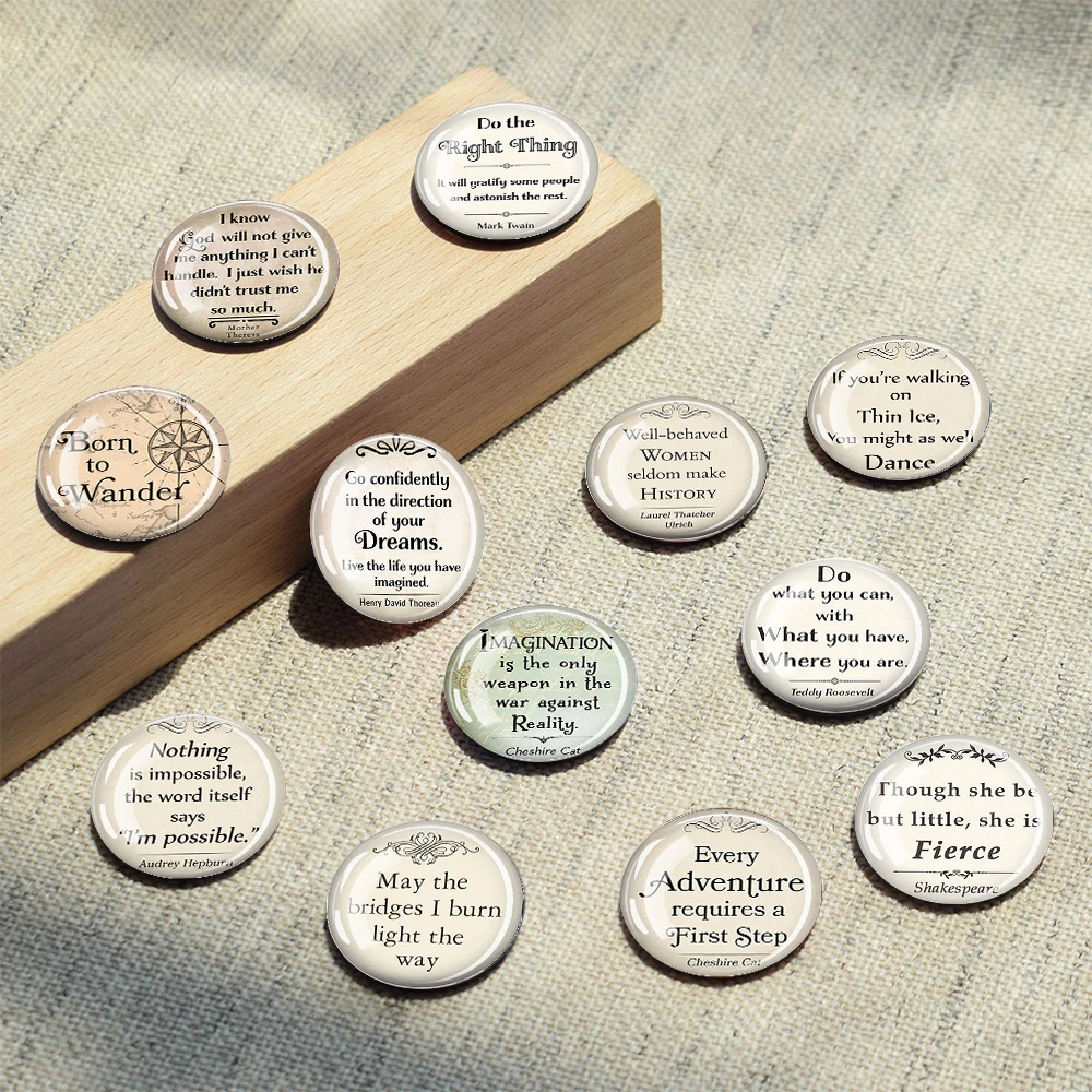 1PC Fridge Magnet Every Adventure Requires a First Step Quote Decorative Home Kitchen Accessory Cheshire Cat Design