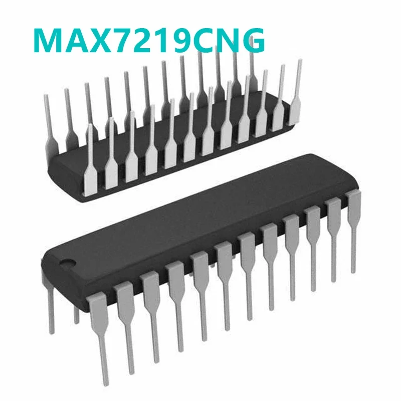 1PCS New Spot MAX7219CNG MAX7219ENG MAX7219 Direct Plug DIP24 Display Driver Chip