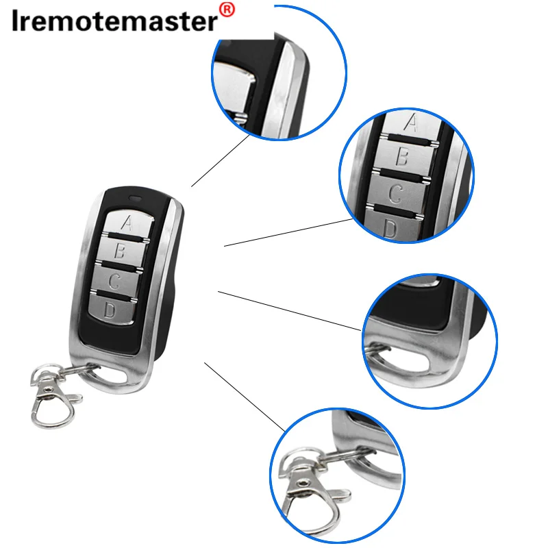 

For Multi Frequency 280-868MHz Universal Duplicator Remote Control Mando Puerta Garaje Fixed and Rolling Code Garage Door Remote