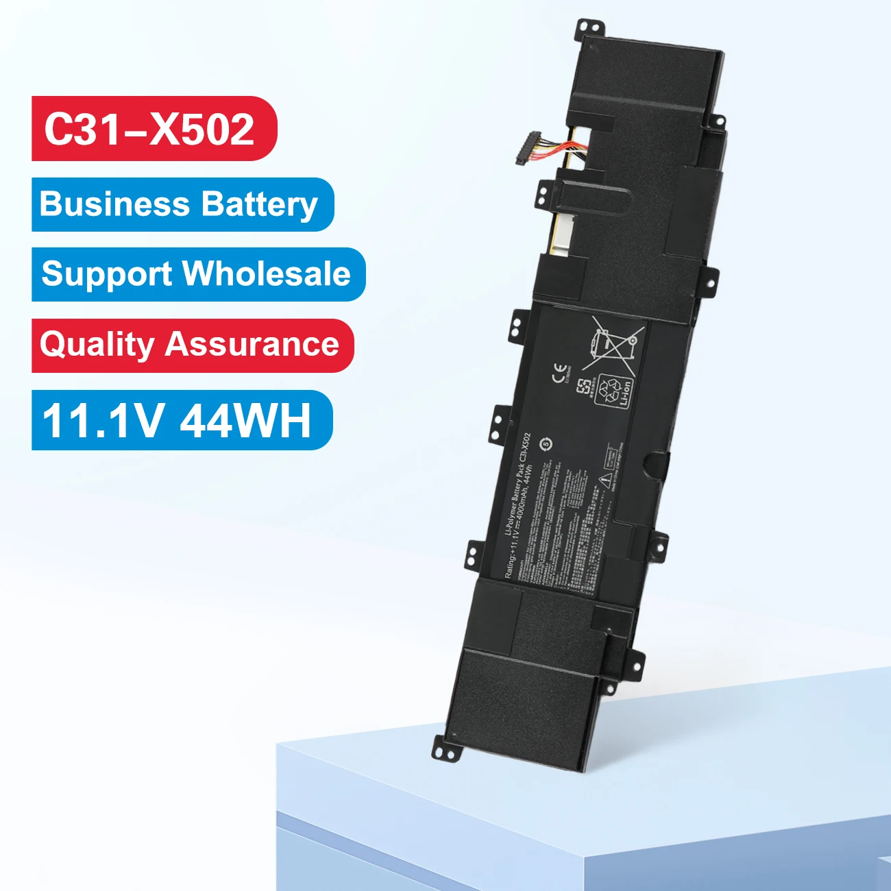 C31-X502 Laptop Battery For ASUS VivoBook X502 X502c X502ca S500C S500CA PU500C PU500CA Series 11.1V 44WH