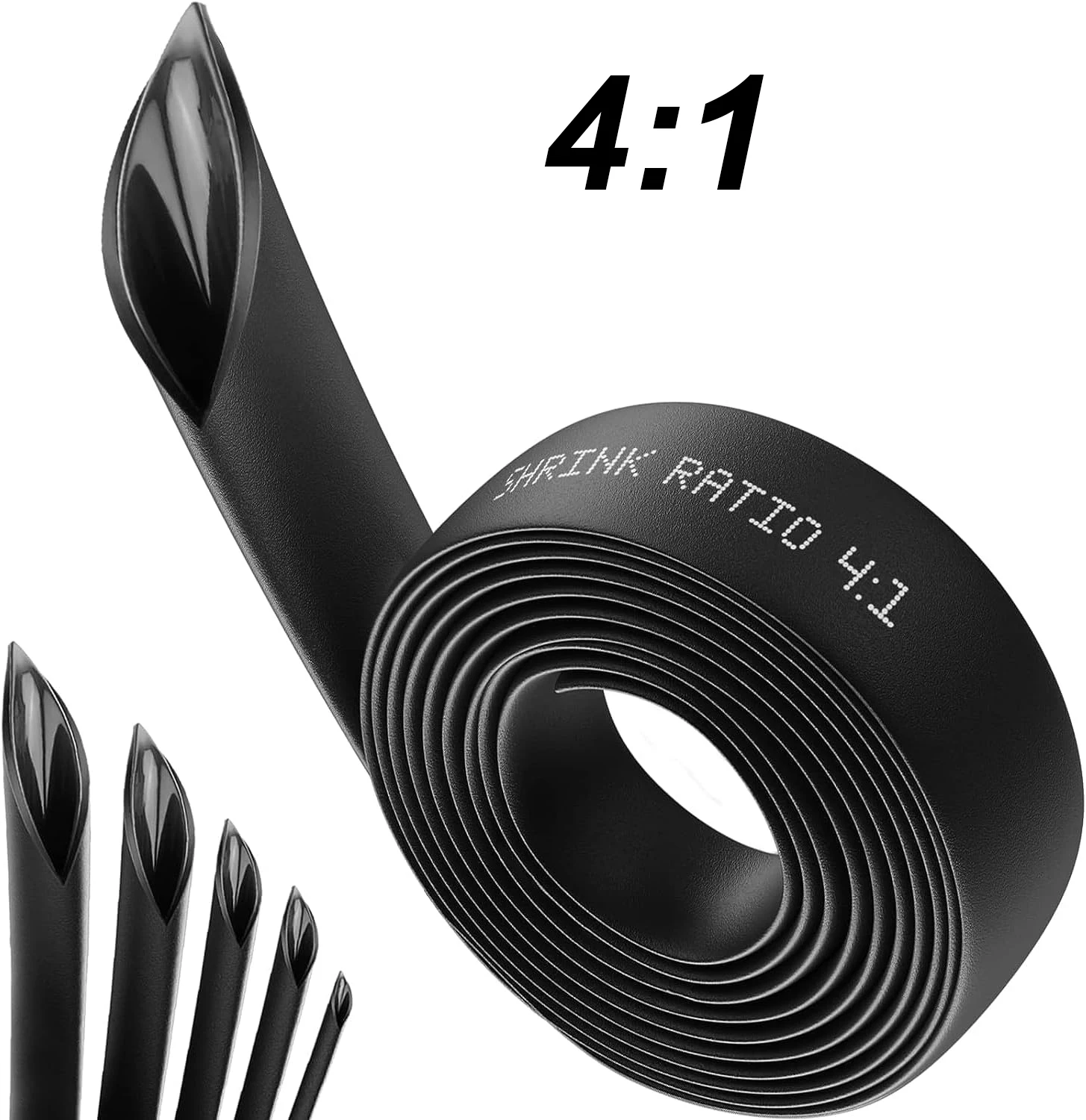 Heat Shrink Tubing 4:1 Dual Wall Adhesive Lined Marine Grade Heat Shrink Wire Heat Shrink Tubing Insulation