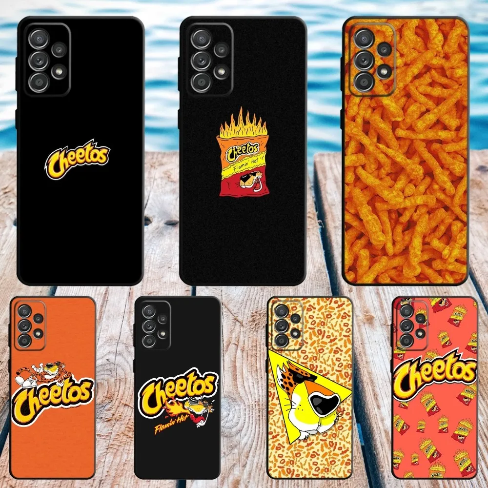 Cheetos Snack Food Phone Case For Samsung S21,S22 Ultra,S20,S30 plus,S22 plus,S23,S30 ultra 5G Silicone Cover