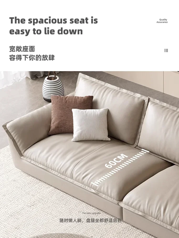 Cotton Linen Cream Style Living Room Medium and Small Apartment Simple Modern Cat Scratching Cloth Sofa