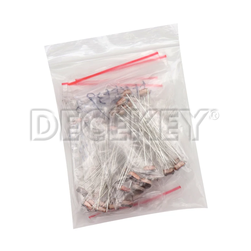 50pcs 5 values * 10pcs LDR 5516 5528 5537 5539 5549 GL5528 Photo Light Sensitive Resistor Photoelectric Photoresistor Kit for