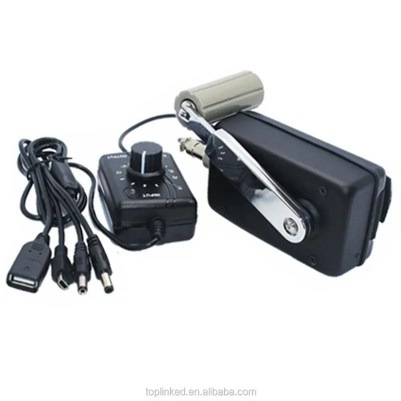 Mini Renewable Hand Power Generator Hand Crank Generator