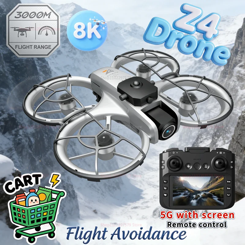 โดรนรุ่นใหม่ Z4 Mini กล้อง 4K - Rc Helicopter Large บทวิจารณ์และราคา