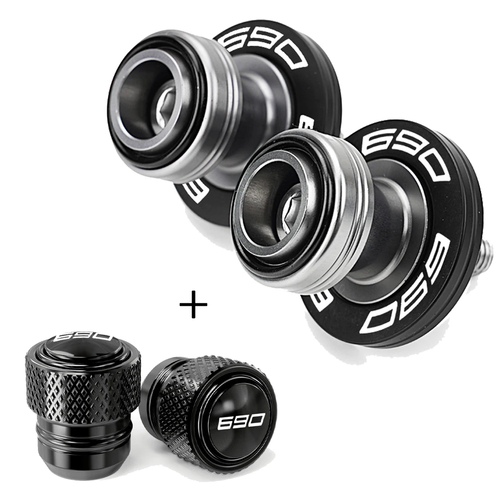 Für KTM 690 SMC Duke 690 DUKE 690 690 SMC SMC R 2008-2022 2023 2024 Motorrad Schwinge Spulen Slider stehen Schrauben Ventil Kappen – Detail 9
