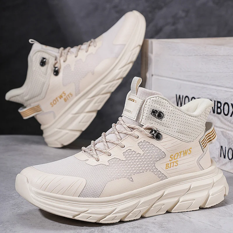 

New Autumn-winter Men's Casual Shoes, Lightweight, Anti-slip, Durable Sports Shoes, Breathable Mesh Shoes