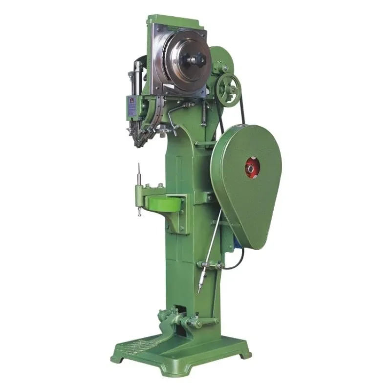 Throat Depth Factory Supply Automatic Baby Prams / Folding Bench Chair Semi Tubular Riveting Machine JZ-988DX 250mm
