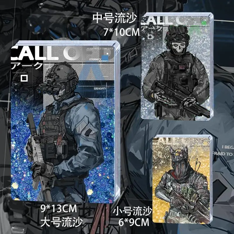 نداء الواجب شبح كيغان كونيغ كارتون الرمال المتحركة جونغ الأجهزة الطرفية الإبداعية أنيمي الاكريليك الحلي هدية عيد ميلاد