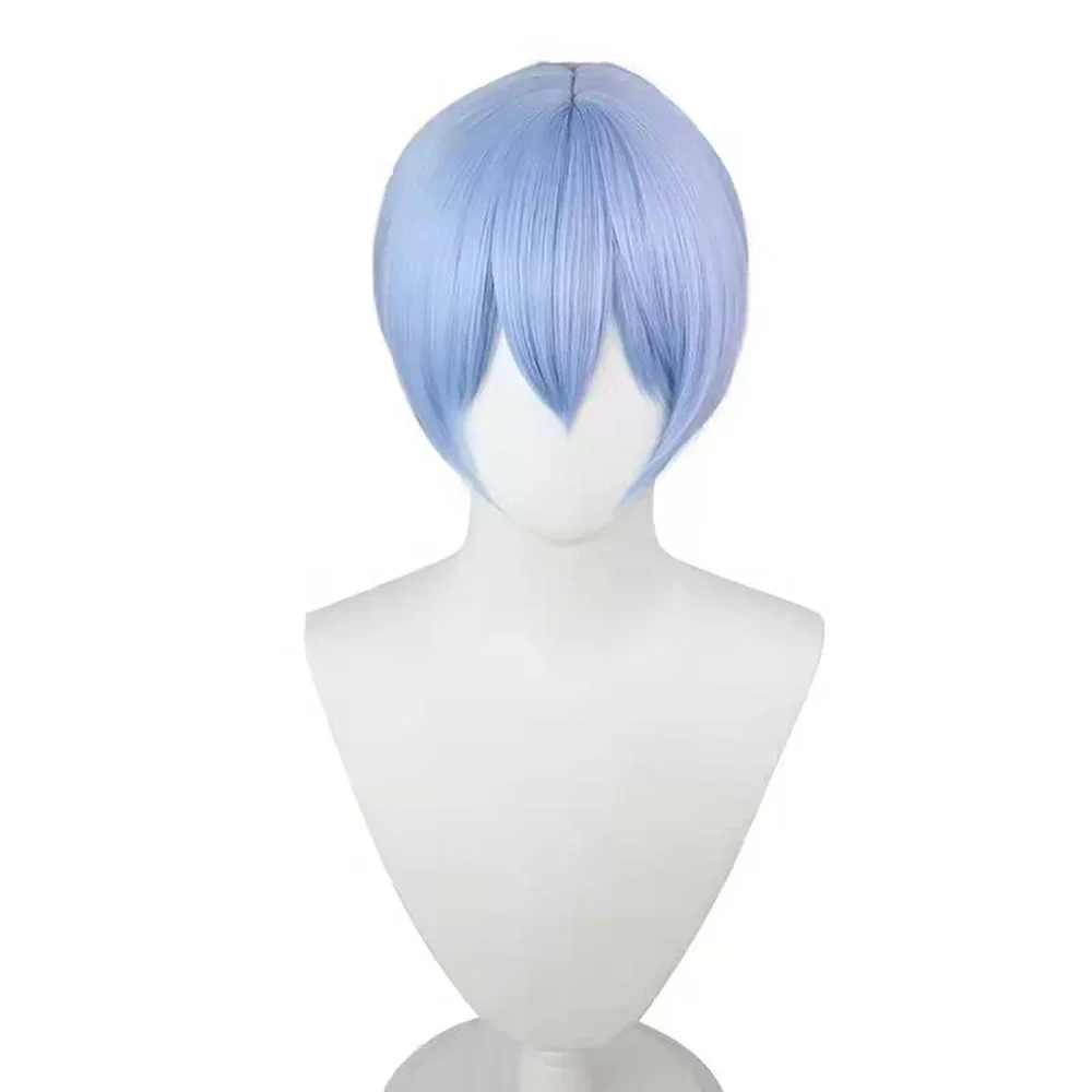 Halloween soryu cosplay traje perruque pinces à cheveux rei ayanami cosplay fille femmes halloween loli vêtements accessoire