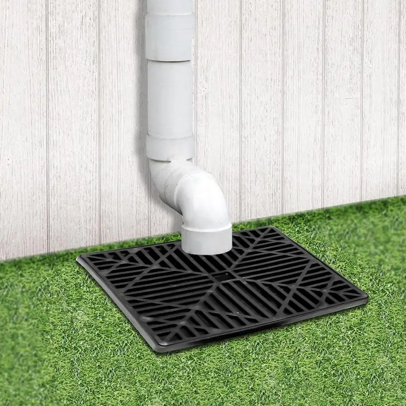 Catch Basin Kit No Dig Flexible Catch Basin Downspout Extension Catch Basin Downspout Extension Drainage Leak-Proof Splash Block