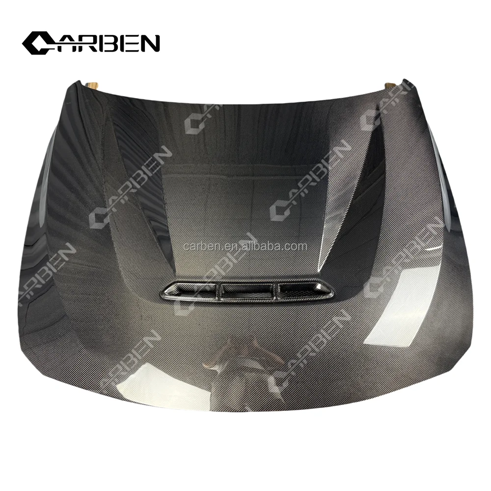 

CS Style Высококачественный кованый сотовый капот из углеродного волокна для BMW 3 серии F30 F31 F35, бампер из углеродного волокна в новом состоянии
