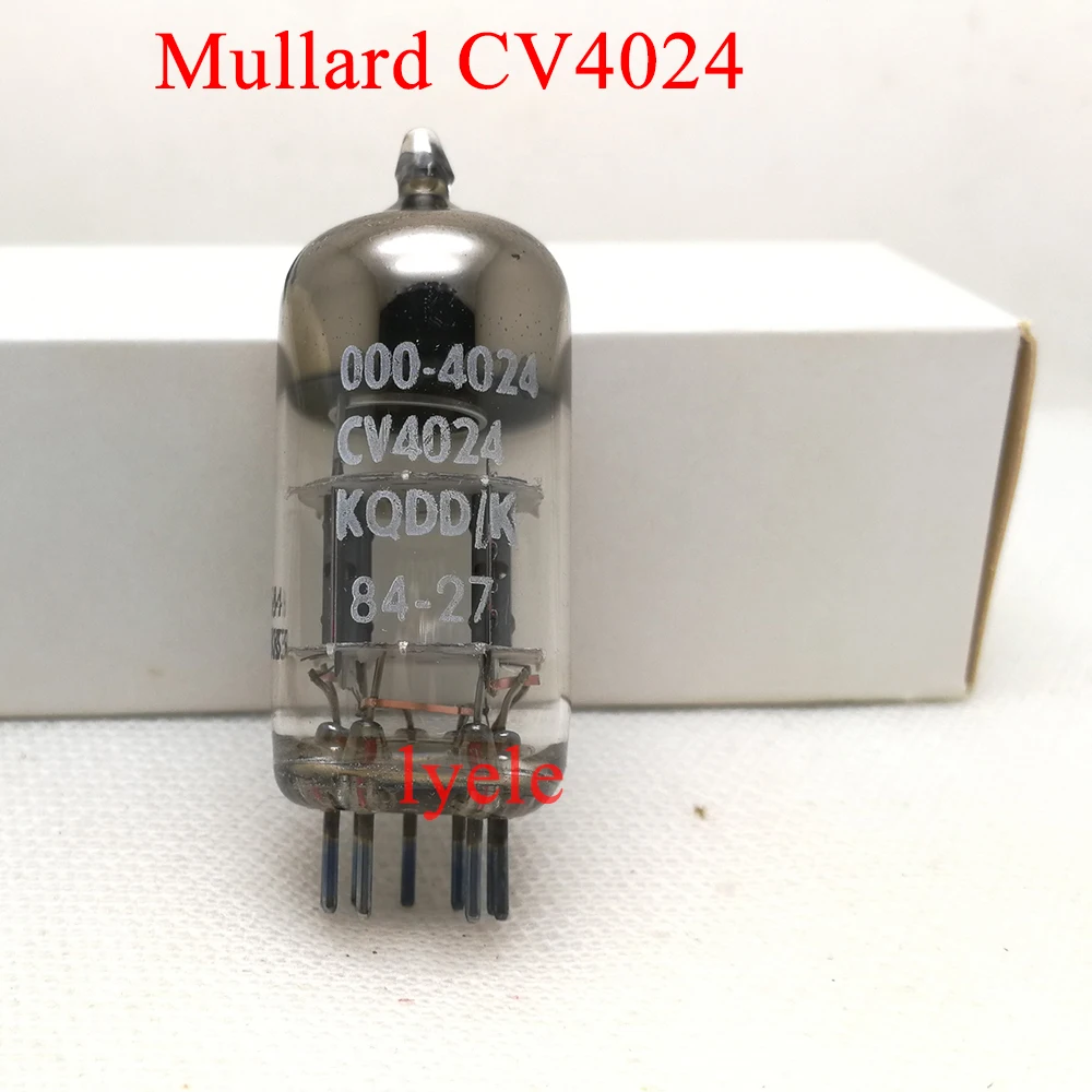 أنبوب فراغ Mullard CV4024 البريطاني يحل محل مضخم الصوت ECC81 12AT7 أنبوب DIY