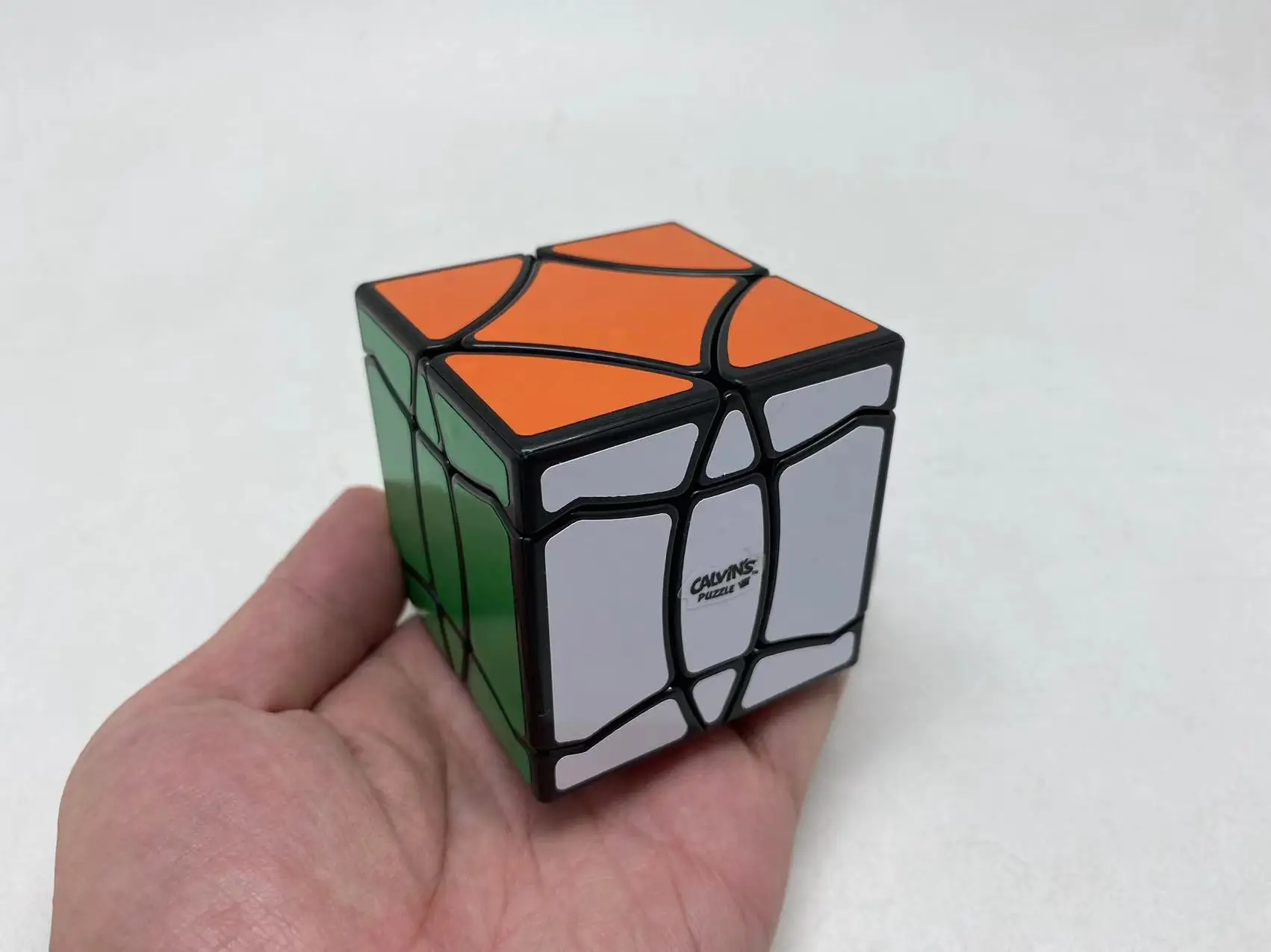 New Calvin's Puzzle Cube 2x2 Cube NS-CB5771 Bai-Niao-Chao-Feng Fisher Cube Black Body Puzzles Kids Toys