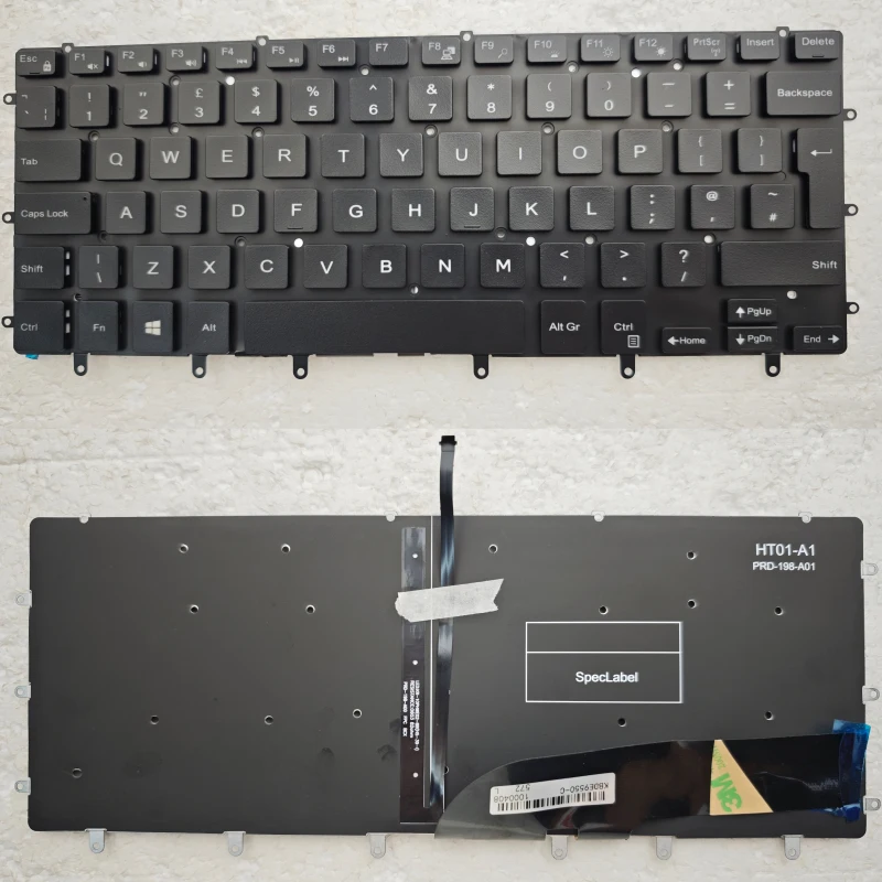 Dell XPS 15 9550 USキーボード New Original Keyboard For Dell XPS 15 9550 9560 9570 US Backlit